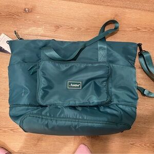 Foldie Teal Travel Bag for Women